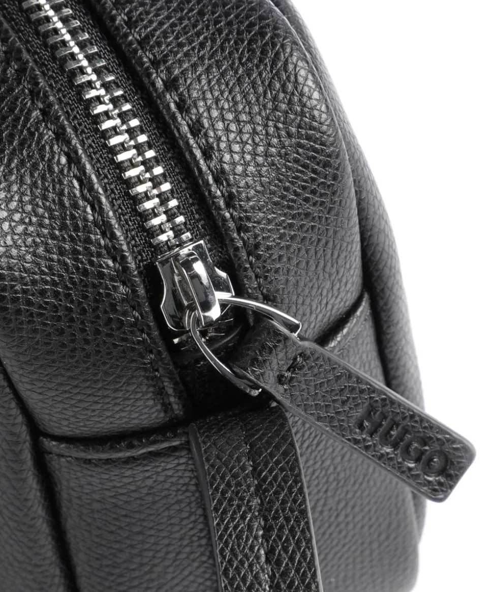 Chris Umhängetasche Lederimitat schwarz