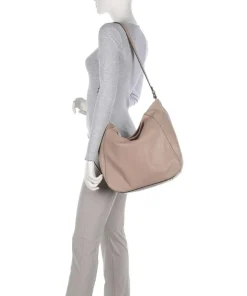 Chudy Sheep Natural L Beuteltasche Schafsleder beige