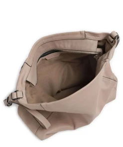 Chudy Sheep Natural L Beuteltasche Schafsleder beige