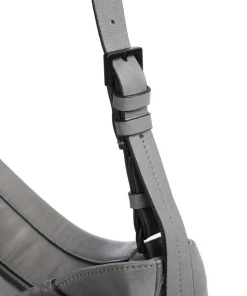 Chudy Sheep Natural L Beuteltasche Schafsleder grau