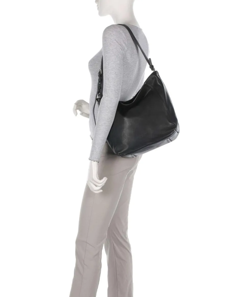 Chudy Sheep Natural M Beuteltasche Schafsleder schwarz