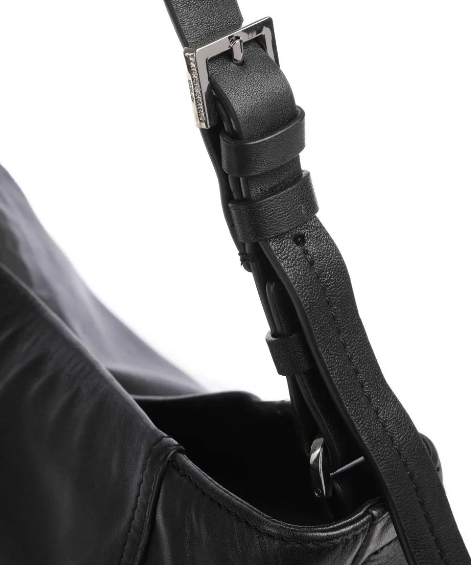 Chudy Sheep Natural M Beuteltasche Schafsleder schwarz