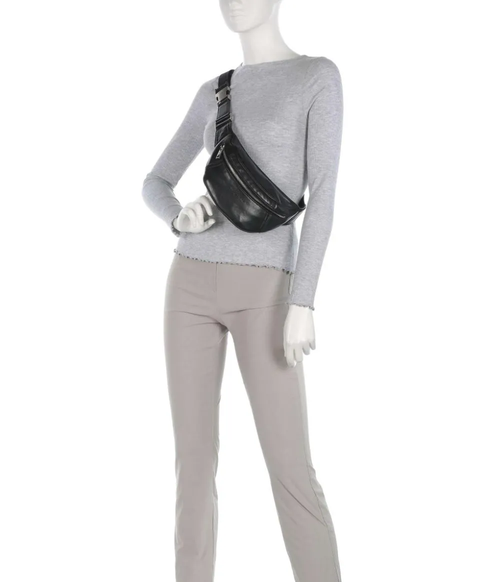 Chudy Sheep Natural S Gürteltasche Schafsleder schwarz