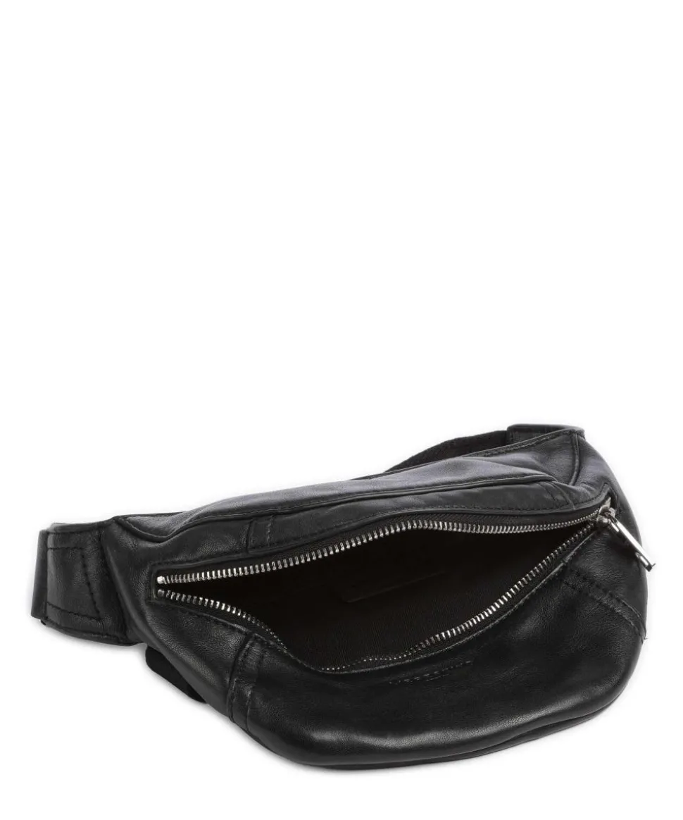 Chudy Sheep Natural S Gürteltasche Schafsleder schwarz