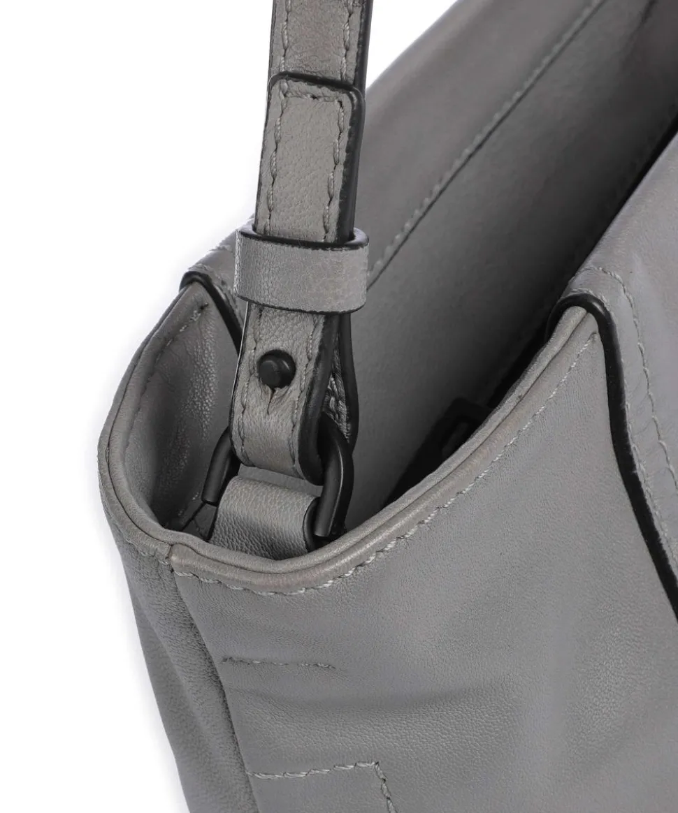 Chudy Sheep Natural S Umhängetasche Schafsleder grau