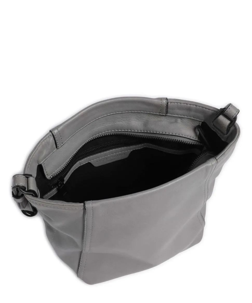 Chudy Sheep Natural S Umhängetasche Schafsleder grau