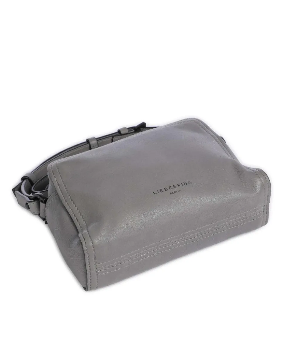 Chudy Sheep Natural S Umhängetasche Schafsleder grau