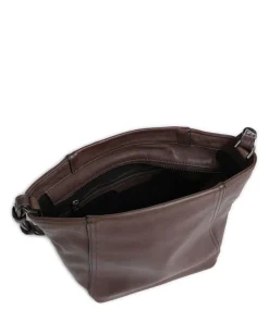 Chudy Sheep Natural S Umhängetasche Schafsleder dunkelbraun