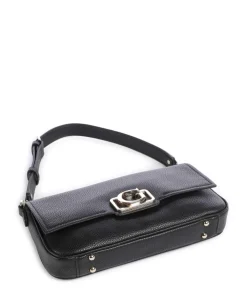 Circe Schultertasche Lederimitat schwarz