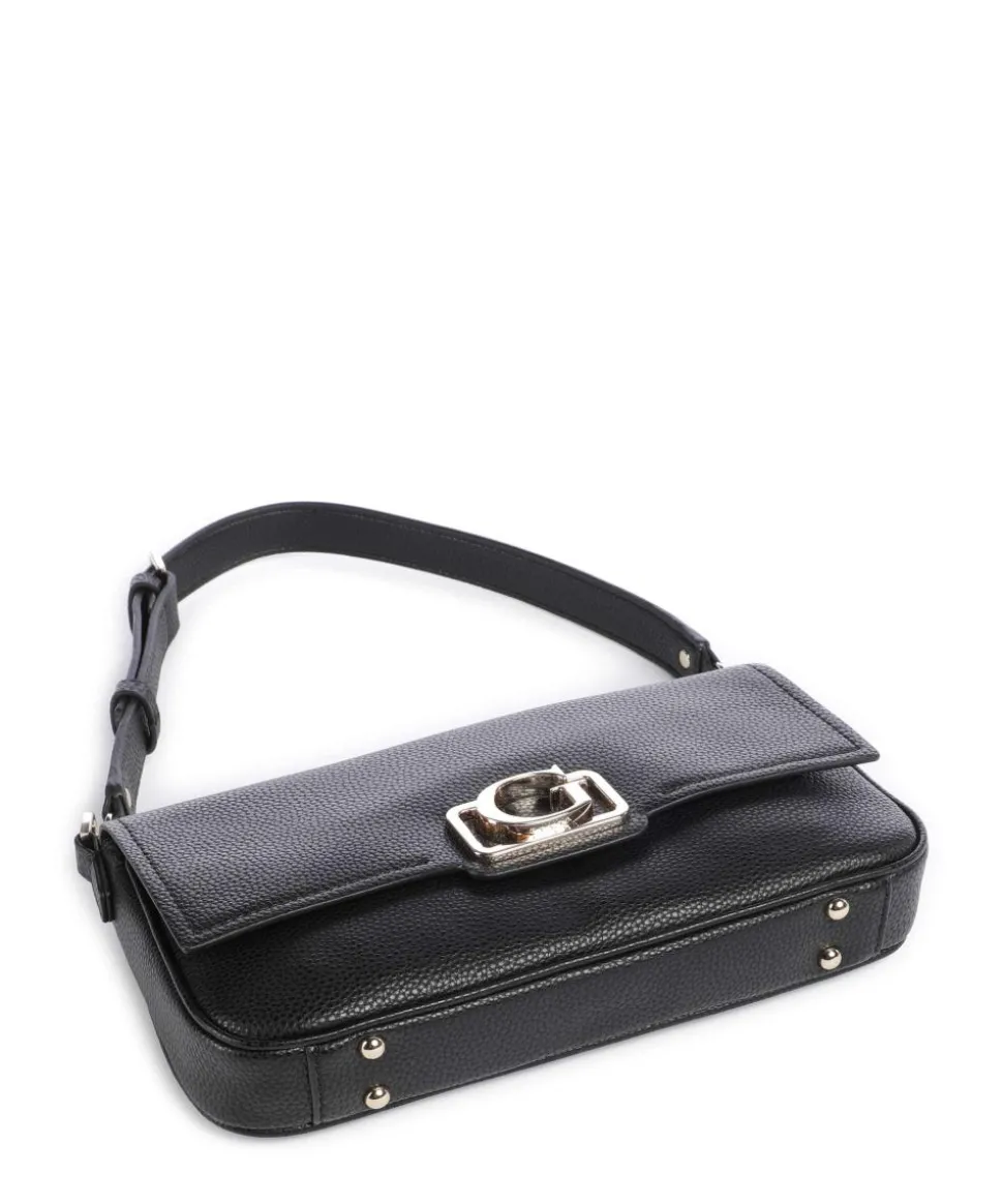 Circe Schultertasche Lederimitat schwarz