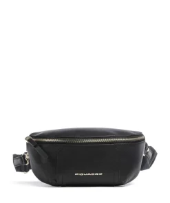 Circle Gürteltasche fein genarbtes Rindsleder schwarz