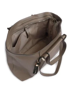 Circle Shopper 15″ fein genarbtes Rindsleder taupe