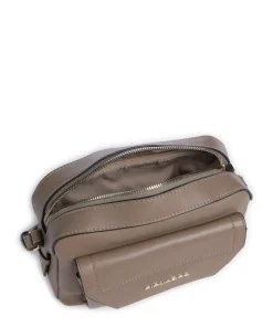 Circle Umhängetasche fein genarbtes Rindsleder taupe