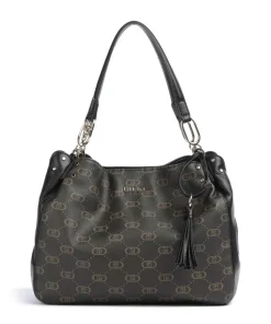 Cirry M Beuteltasche Lederimitat schwarz