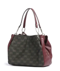 Cirry M Beuteltasche Lederimitat wein