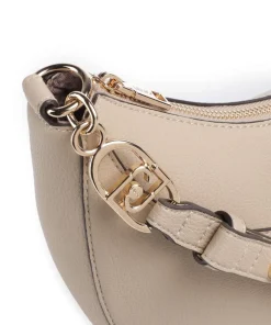 Cirry M Schultertasche Lederimitat beige