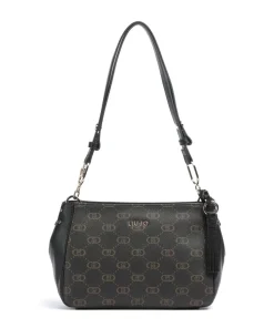 Cirry M Schultertasche Lederimitat schwarz/braun