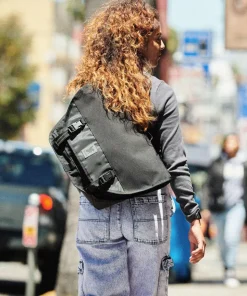 Citizen 15L Kuriertasche recyceltes Nylon, Plane grau