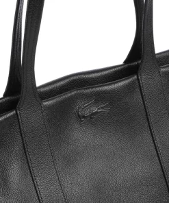 City Court Shopper genarbtes Rindsleder schwarz