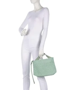 City-Beach-Repeat Handtasche Bast mintgrün