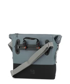 CityMe Bike ll QMR 2.0 Gepäcktasche 13″ recyceltes Polyamid blaugrau