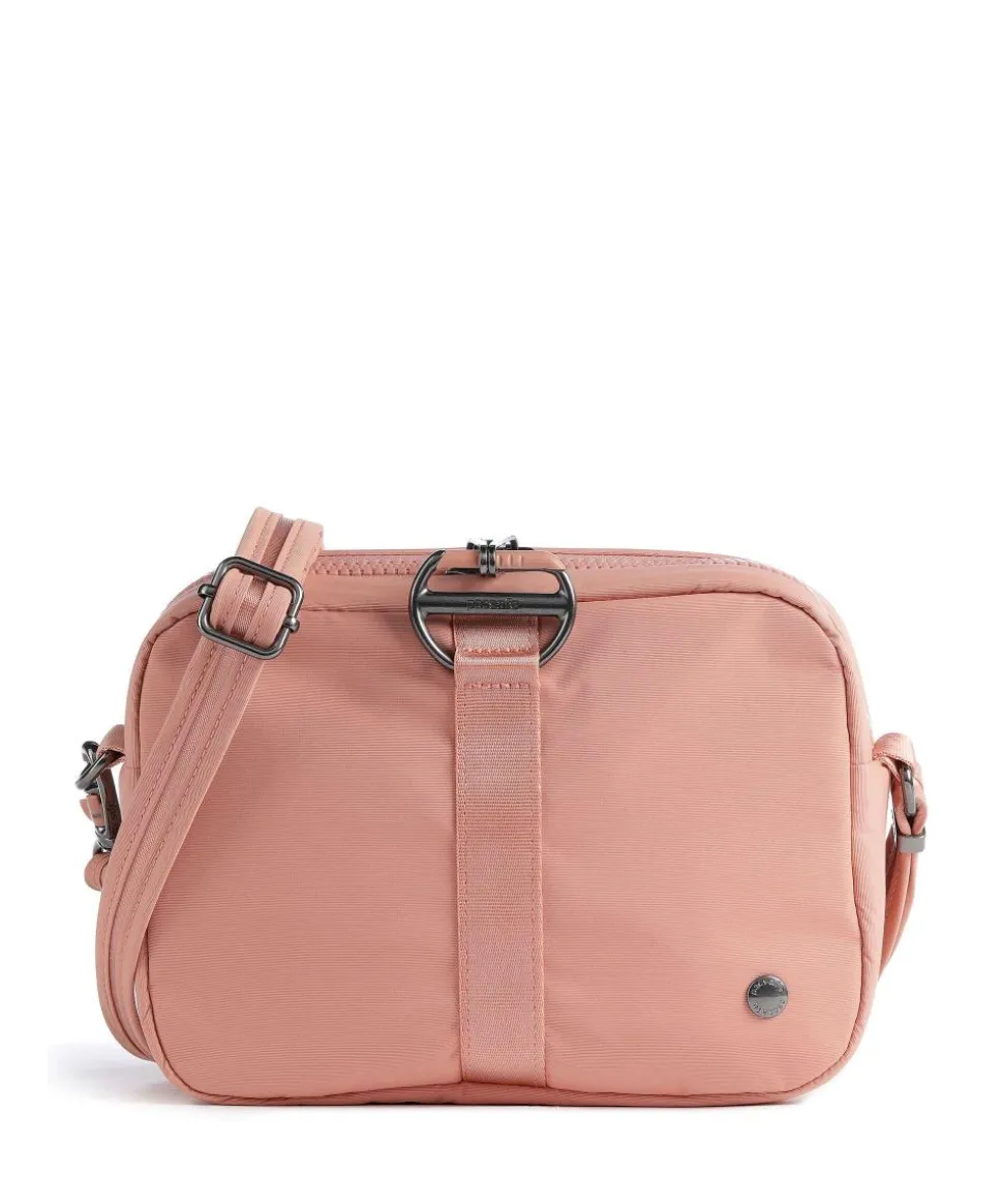Citysafe CX square Umhängetasche Nylon altrosa