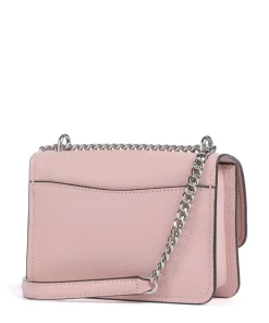 Claire Small Schultertasche genarbtes Rindsleder rosa