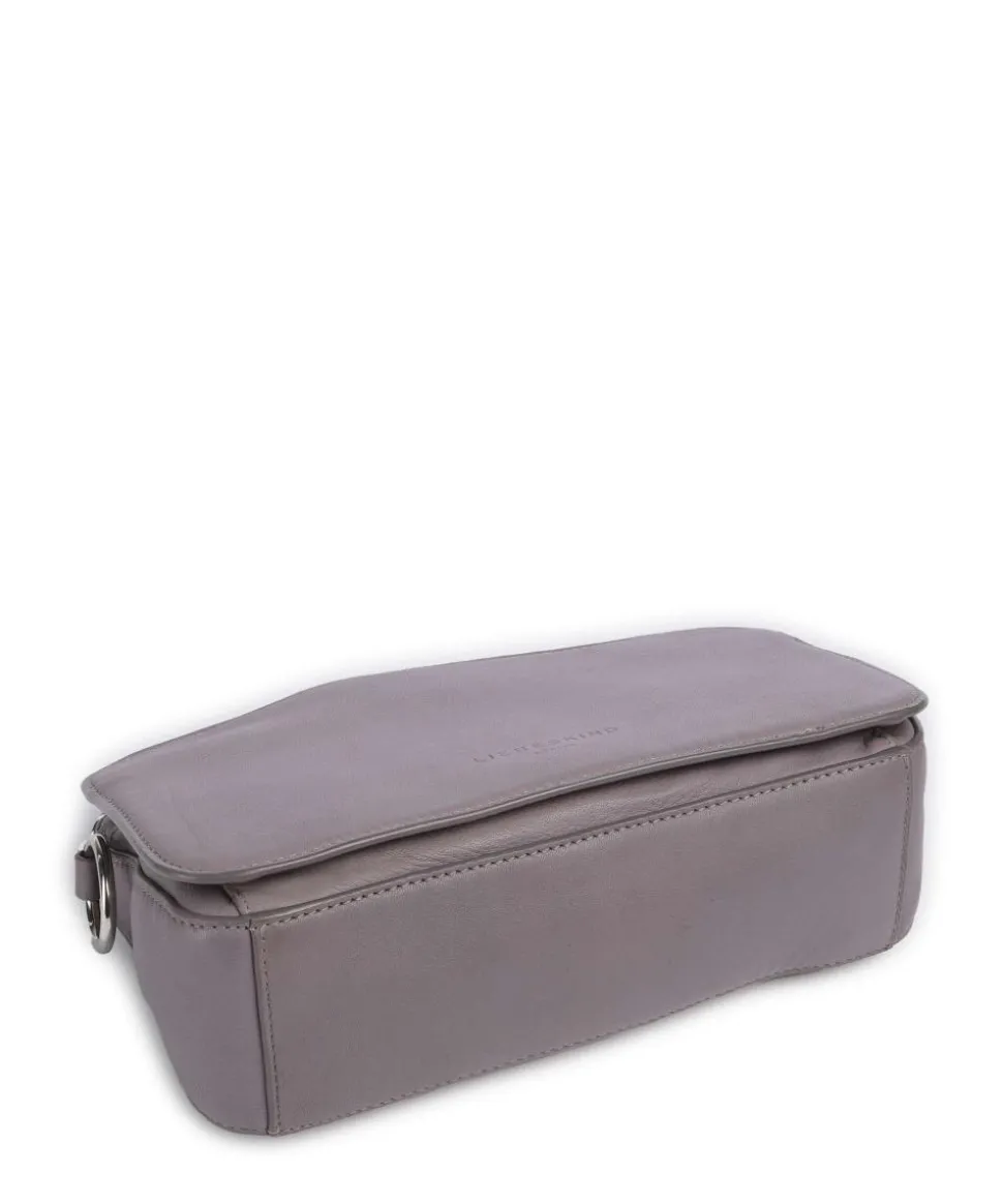 Clarice Sheep Natural Umhängetasche Schafsleder violett