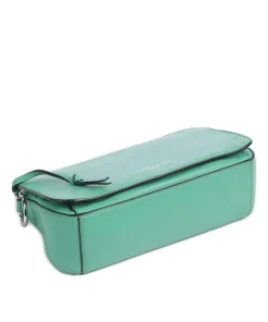 Clarice Sheep Natural Umhängetasche Lammleder grün