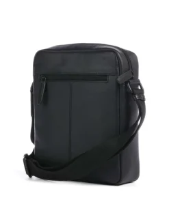 Clark Umhängetasche fein genarbtes Rindsleder schwarz