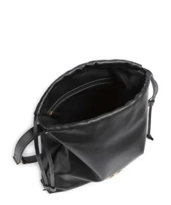 Classic Slouchy Bucket bag fein genarbtes Rindsleder schwarz