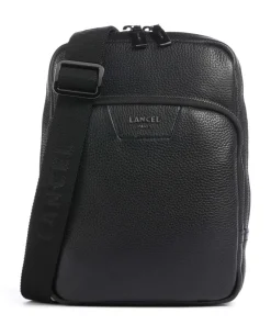 Côme Umhängetasche genarbtes Rindsleder schwarz