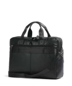 Comet Aktentasche 15″ fein genarbtes Rindsleder schwarz