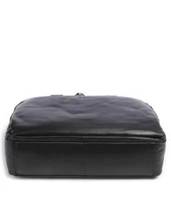 Comet Aktentasche 15″ fein genarbtes Rindsleder schwarz