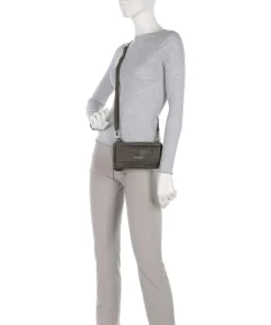 Cool Colbie Geldbörse geprägtes Leder dunkelgrün