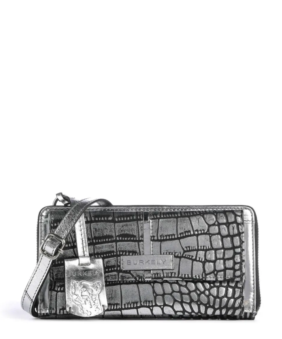 Cool Colbie Geldbörse geprägtes Leder silber