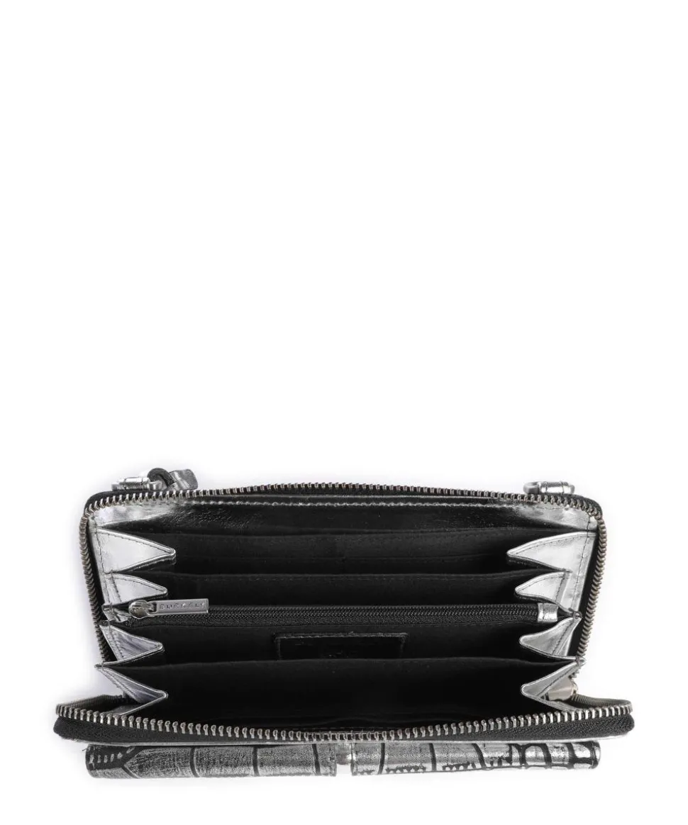 Cool Colbie Geldbörse geprägtes Leder silber