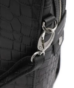 Cool Colbie Shopper 15″ geprägtes Leder schwarz