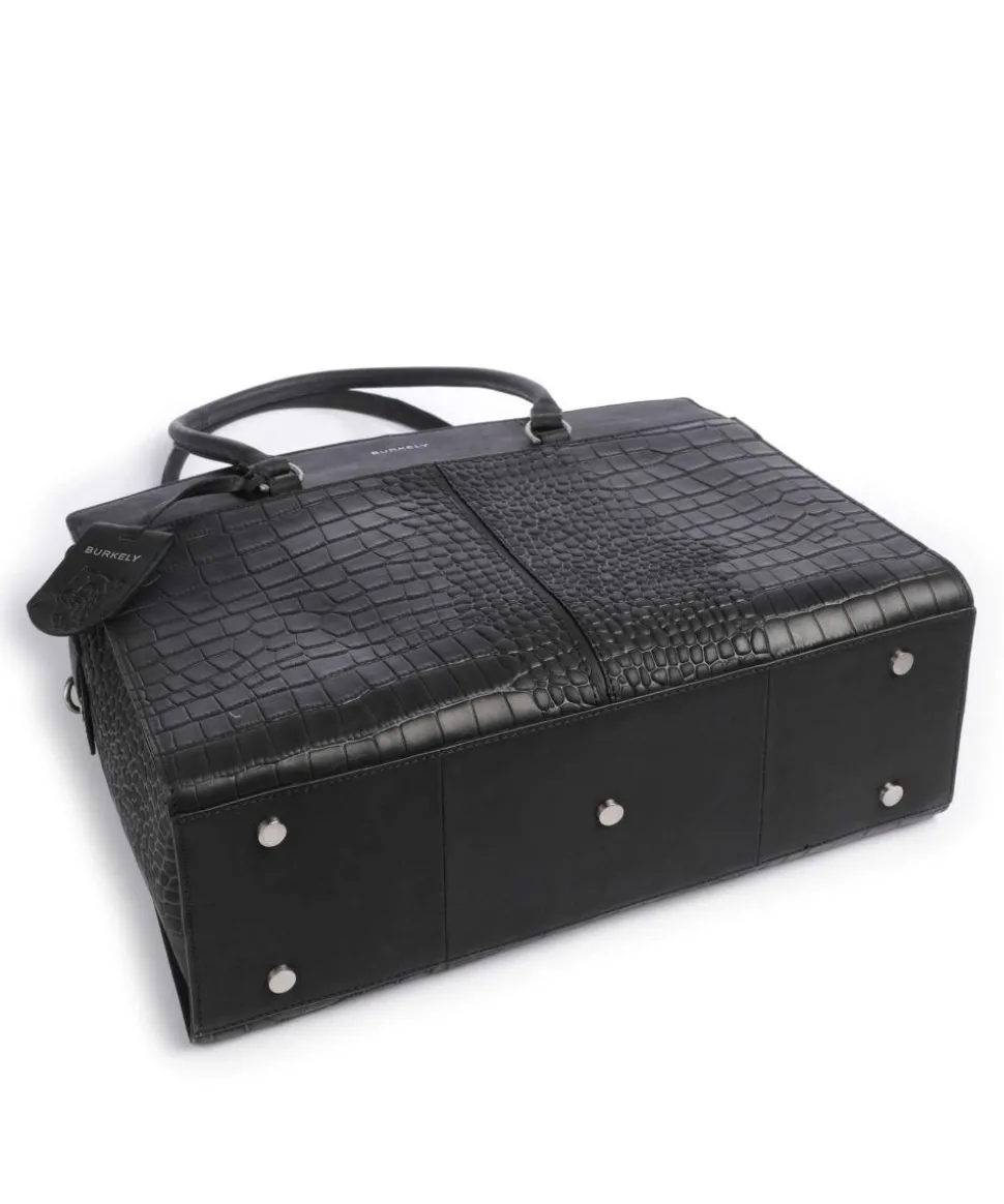 Cool Colbie Shopper 15″ geprägtes Leder schwarz