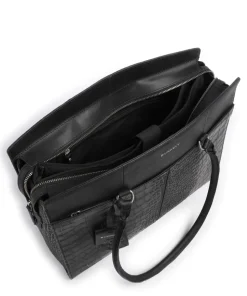 Cool Colbie Shopper 15″ geprägtes Leder schwarz