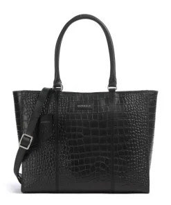 Cool Colbie Shopper 14″ geprägtes Leder schwarz