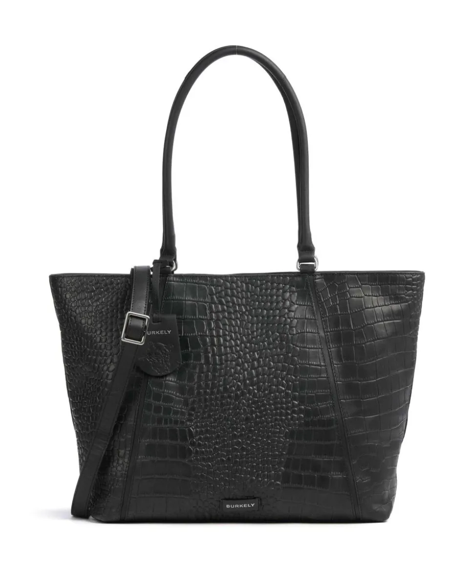 Cool Colbie Shopper 15″ geprägtes Leder schwarz