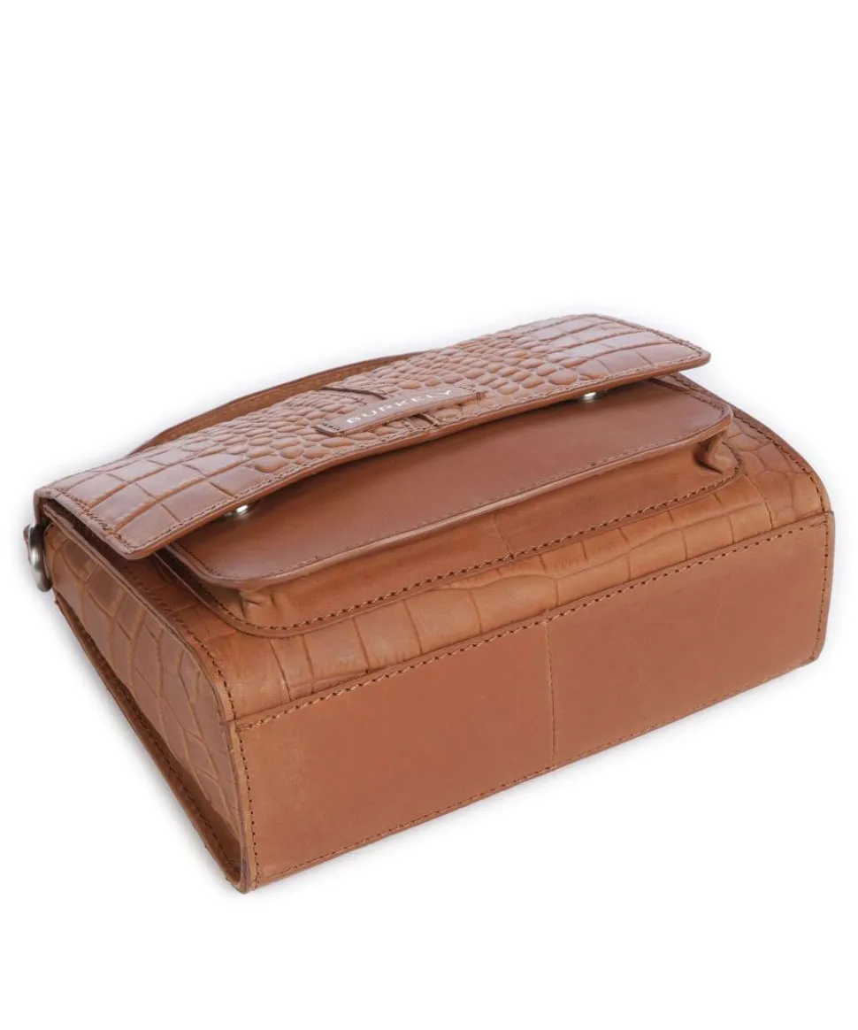 Cool Colbie Umhängetasche geprägtes Leder cognac