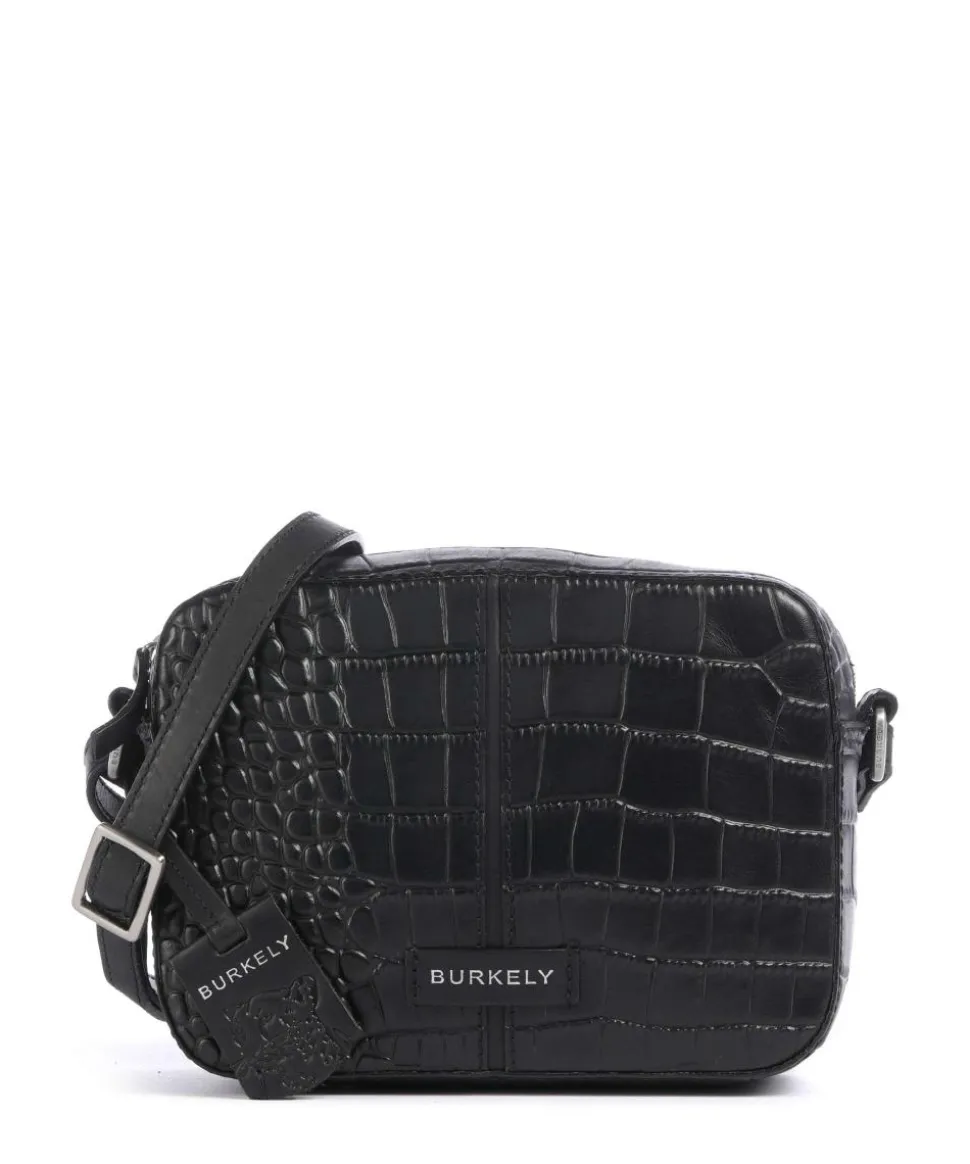 Cool Colbie Umhängetasche geprägtes Leder schwarz