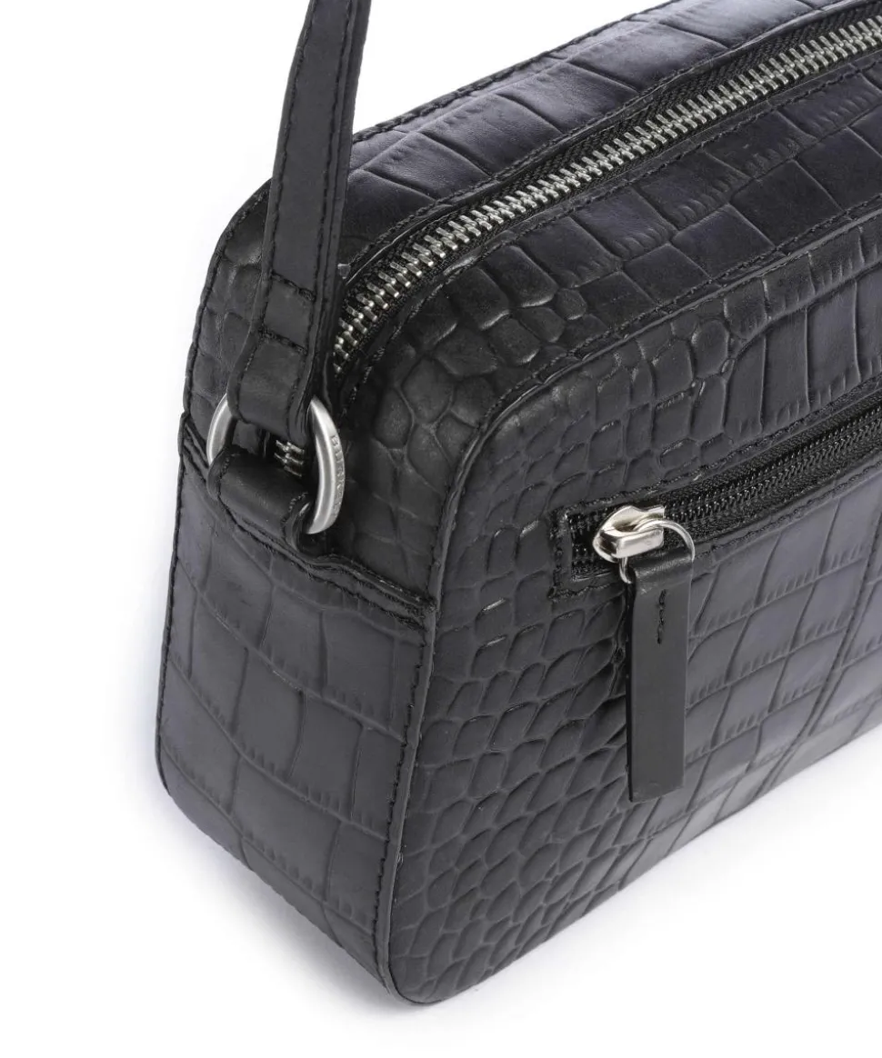 Cool Colbie Umhängetasche geprägtes Leder schwarz