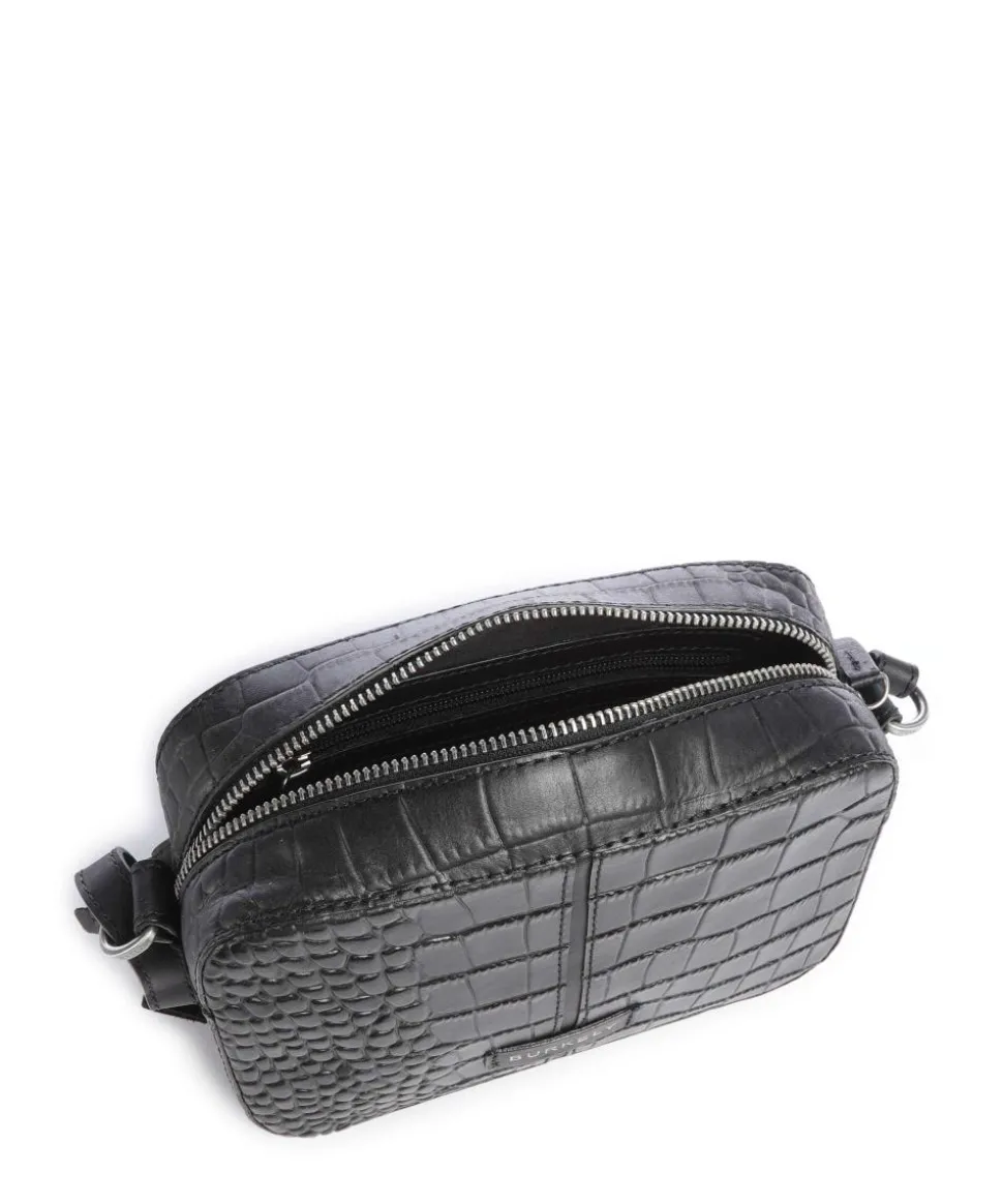 Cool Colbie Umhängetasche geprägtes Leder schwarz