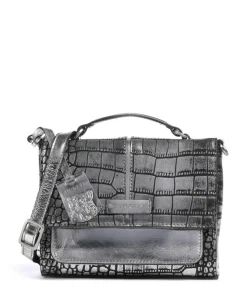 Cool Colbie Umhängetasche geprägtes Leder silber