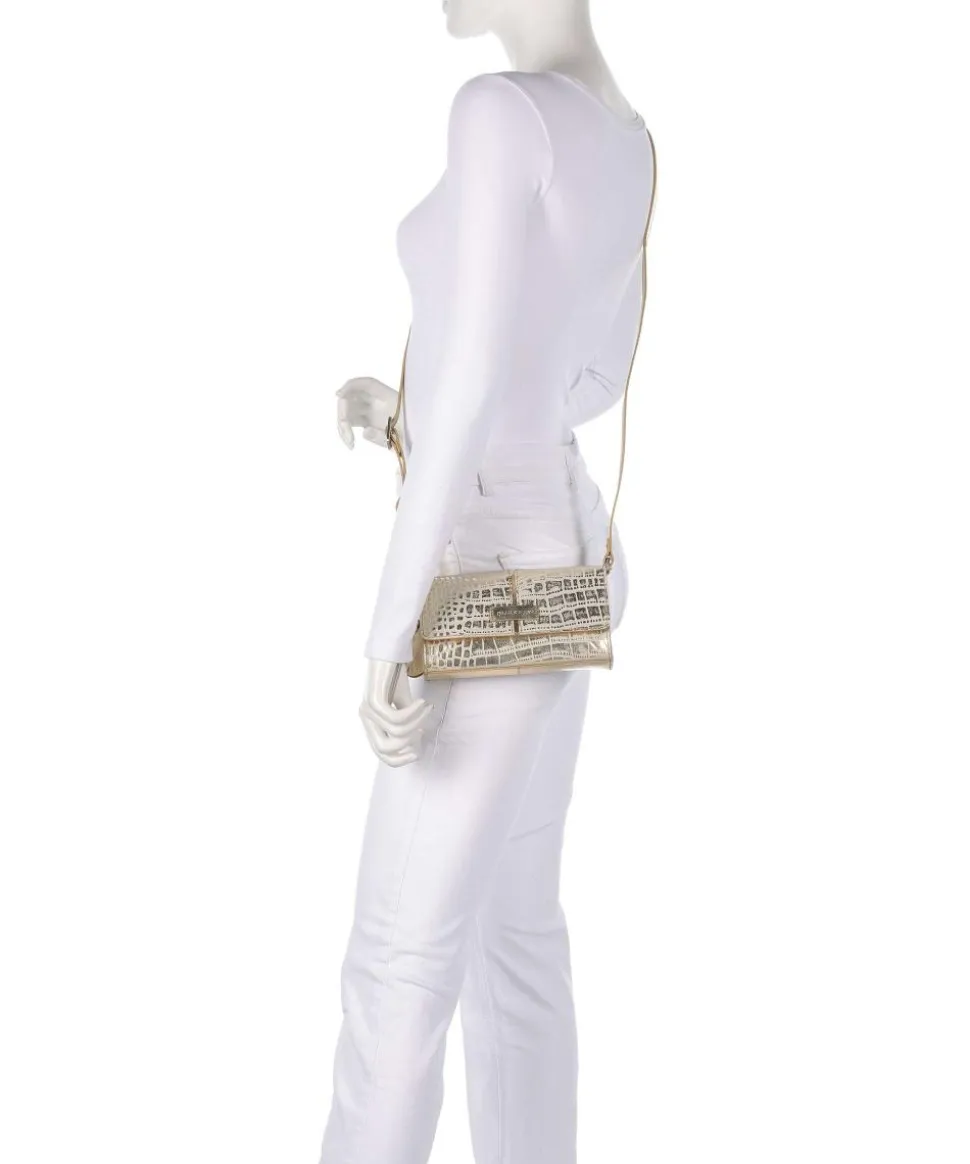 Cool Colbie Umhängetasche geprägtes Leder gold