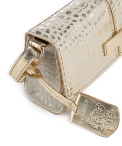 Cool Colbie Umhängetasche geprägtes Leder gold