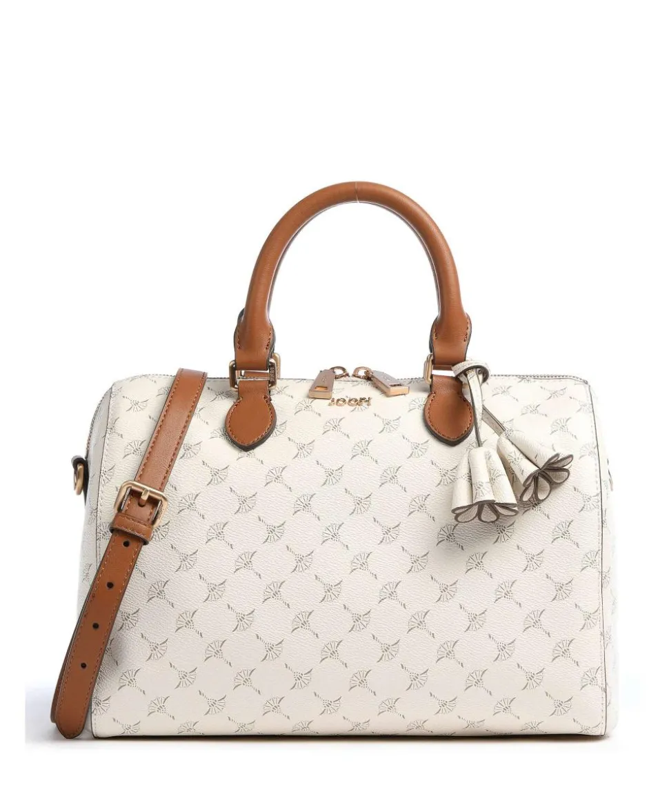 Cortina Aurora Handtasche Lederimitat elfenbein